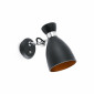 Applique noire et dorée avec interrupteur|Appliques murales|Lampe Avenue