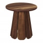 Table d'Appoint Design "Will" 45cm Marron|Table Basse|Paris Prix