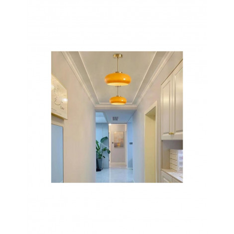 Suspension vintage en verre de style Bauhaus KL38|Suspensions|Kiki Lighting