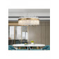 Lustre En Verre Rond Moderne|Suspensions|Kiki Lighting