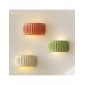Applique murale nervurée en résine minimaliste nordique KL116|Appliques murales|Kiki Lighting