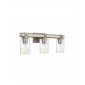 Lampe Murale Industrielle en Bois Lavé Antique Cylindrique en Verre KL76|Appliques murales|Kiki Lighting