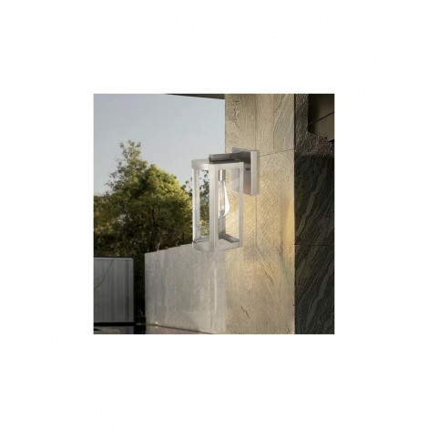 Applique murale d'extérieur étanche en verre et acier inoxydable KL84|Appliques murales|Kiki Lighting
