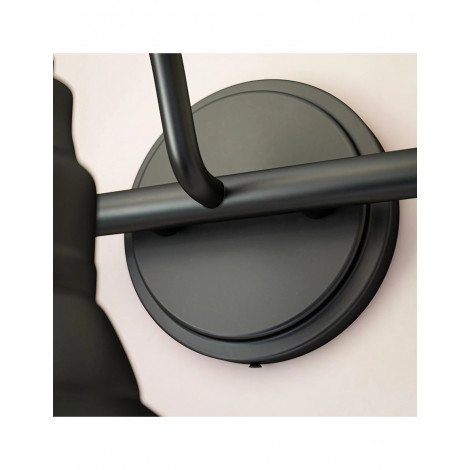 Applique Murale Vintage à 3 Lumières en Fer Noir pour Vanité KL85|Appliques murales|Kiki Lighting