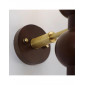 Lampe Murale Boule de Gourde en Bois Country Français KL144|Appliques murales|Kiki Lighting