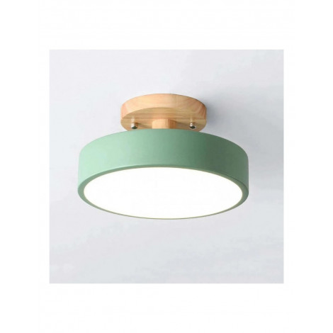Plafonnier rond en bois design scandinave KL37|Plafonnier|Kiki Lighting