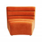 Assise Wave velours orange Kare Design|Canape|Kare