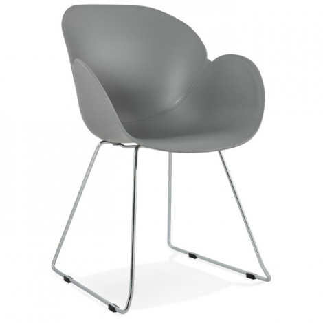 Fauteuil Design "Moshi" 87cm Gris|Fauteuil / Chauffeuse|Paris Prix