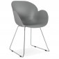 Fauteuil Design "Moshi" 87cm Gris|Fauteuil / Chauffeuse|Paris Prix
