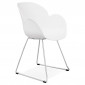 Fauteuil Design "Zia" 87cm Blanc|Fauteuil / Chauffeuse|Paris Prix