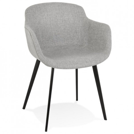 Fauteuil Design "Sead" 80cm Gris|Fauteuil / Chauffeuse|Paris Prix