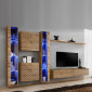 Ensemble Meuble TV "Switch Lamel XVI" 330cm Naturel|Meuble TV|Paris Prix