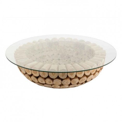 Table Basse Design "Mivida" 110cm Naturel|Table Basse|Paris Prix