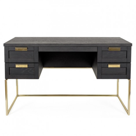 Bureau Design "Pimlico" 130cm Charbon|Bureau|Paris Prix