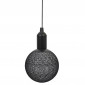 Lampe Suspension à Led "Boule" 24cm Noir|Suspensions|Paris Prix