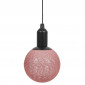 Lampe Suspension à Led "Boule" 30cm Rose|Suspensions|Paris Prix