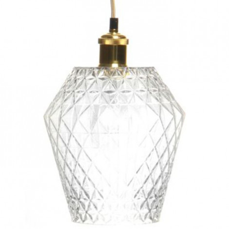 Lampe Suspension Déco "Lumi" 27cm Transparent|Suspensions|Paris Prix