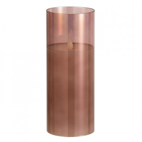 Lampe à Poser Led "Brillante" 25cm Marron|Lampes à poser|Paris Prix