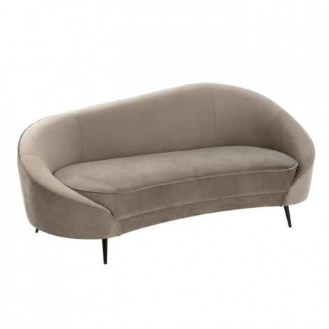 Canapé Design 3 Places "Elisabeth" 182cm Gris|Canape|Paris Prix