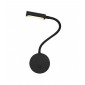 Applique avec liseuse Stem Noir 47 Cm|Appliques murales|Luminaire Center