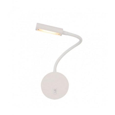 Applique avec liseuse Stem blanc 47 Cm|Appliques murales|Luminaire Center