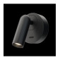 Applique avec liseuse Mirax Métal Noir 7 Cm|Appliques murales|Luminaire Center