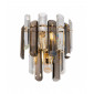 Applique design Flare Métal Or 2 ampoules 27cm|Appliques murales|Luminaire Center