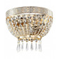 Applique design Bella Or 2 ampoules 18,5cm|Appliques murales|Luminaire Center