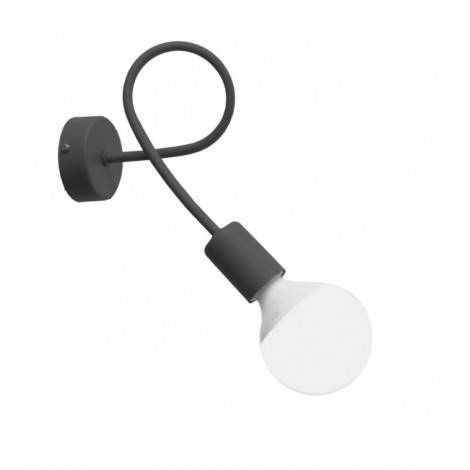 Applique murale Oxford Fer Fumé 1 ampoule 25cm|Appliques murales|Luminaire Center