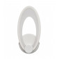 Applique LED intégré Genova Fer,acryl blanc 1 ampoule 23cm|Appliques murales|Luminaire Center