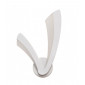 Applique LED intégré Florance Fer,acryl blanc 2 ampoules 22cm|Appliques murales|Luminaire Center
