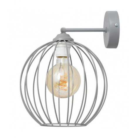 Applique murale Mercure Fer Gris 1 ampoule 30cm|Appliques murales|Luminaire Center