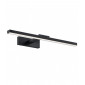 Applique à tableau Bris Métal,plastique Noir 5 Cm|Appliques murales|Luminaire Center