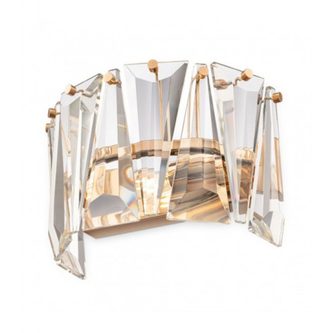 Applique design Puntes Métal Or 1 ampoule 16cm|Appliques murales|Luminaire Center