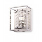 Applique design Classic Métal Chrome 1 ampoule 25cm|Appliques murales|Luminaire Center