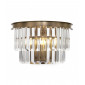 Applique design Classic Métal,verre Laiton 1 ampoule 24,5cm|Appliques murales|Luminaire Center