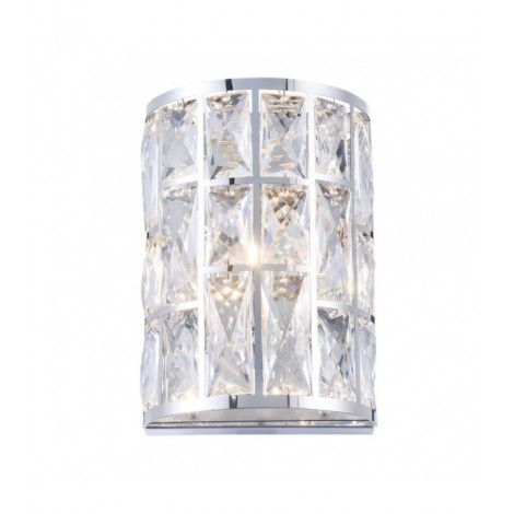 Applique design Gelid Chrome 1 ampoule 21,2cm|Appliques murales|Luminaire Center