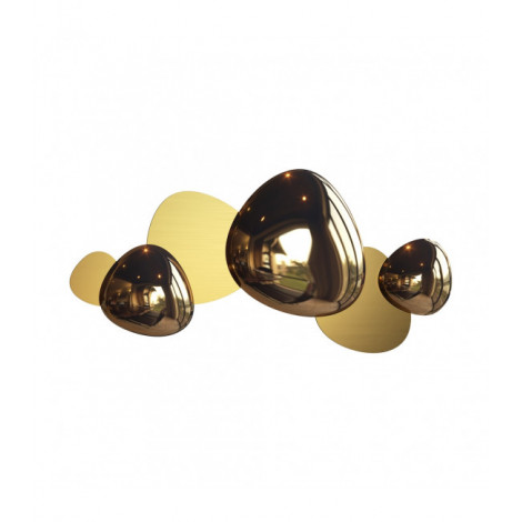 Applique LED intégré Jack-Stone Acier inoxydable Or 37,1 Cm|Appliques murales|Luminaire Center
