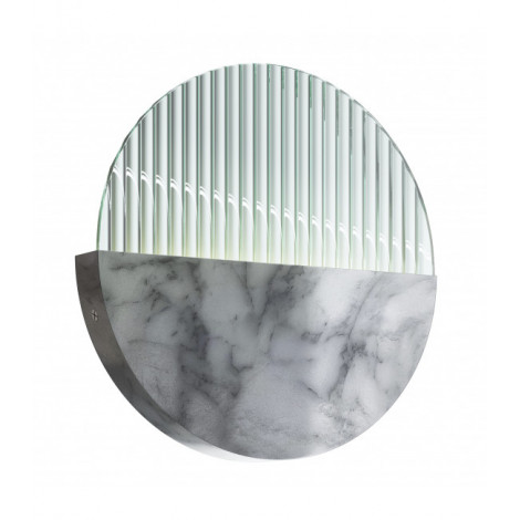 Applique LED intégré Jupiter 1 ampoule Métal Marbre|Appliques murales|Luminaire Center