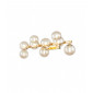 Applique murale Dallas Or 9 ampoules 22cm|Appliques murales|Luminaire Center
