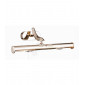 Applique à tableau Raphael Or 2 ampoules 18cm|Appliques murales|Luminaire Center