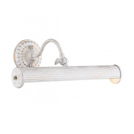 Applique à tableau Renoir blanc 2 ampoules 12,2cm|Appliques murales|Luminaire Center