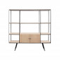 Étagère Cosy Sixties 183x180cm nature Kare Design|Bibliothèque|Kare