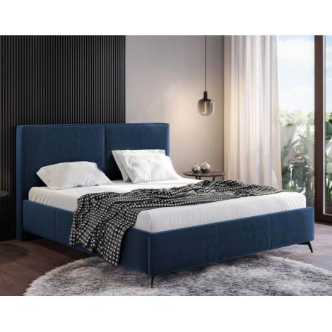 Casilda - lit coffre - 180x200 - sommier inclus - en velours|Lit Adulte|BestMobilier