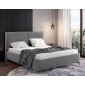 Casilda - lit coffre - 160x200 - sommier inclus - en velours|Lit Adulte|BestMobilier