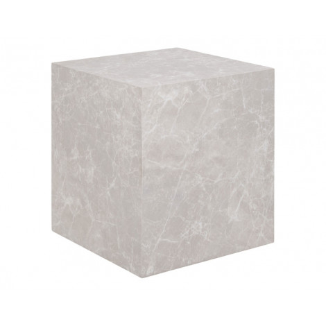 Pula - bout de canapé - effet marbre - 40 cm|Table Basse|BestMobilier