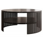 Cruz - table basse - effet marbre noir - 75 cm|Table Basse|BestMobilier