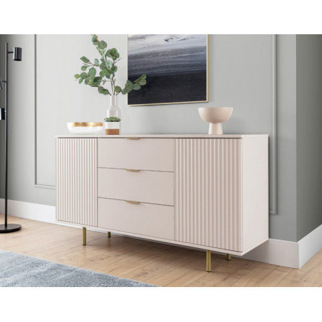 Monica - buffet - beige - 150 cm|Buffet|BestMobilier