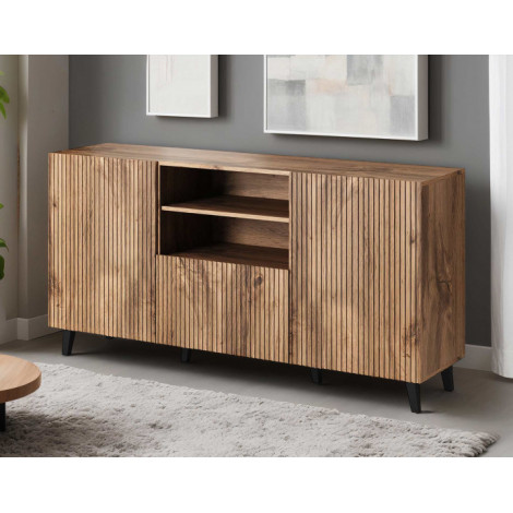 Come - buffet bas - bois - 150 cm - style contemporain|Buffet|BestMobilier
