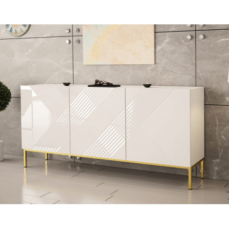 Celeste - buffet bas - 160 cm - style contemporain|Buffet|BestMobilier